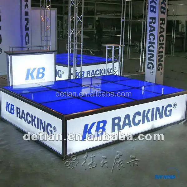 
heavy duty exhibition floor tiles made of aluminium frame and easy to set up 