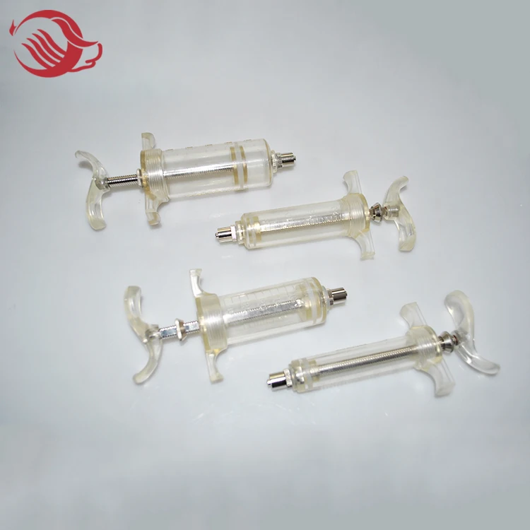 Livestock Veterinary Automatic Drenching Vaccination Dose Gun Syringe