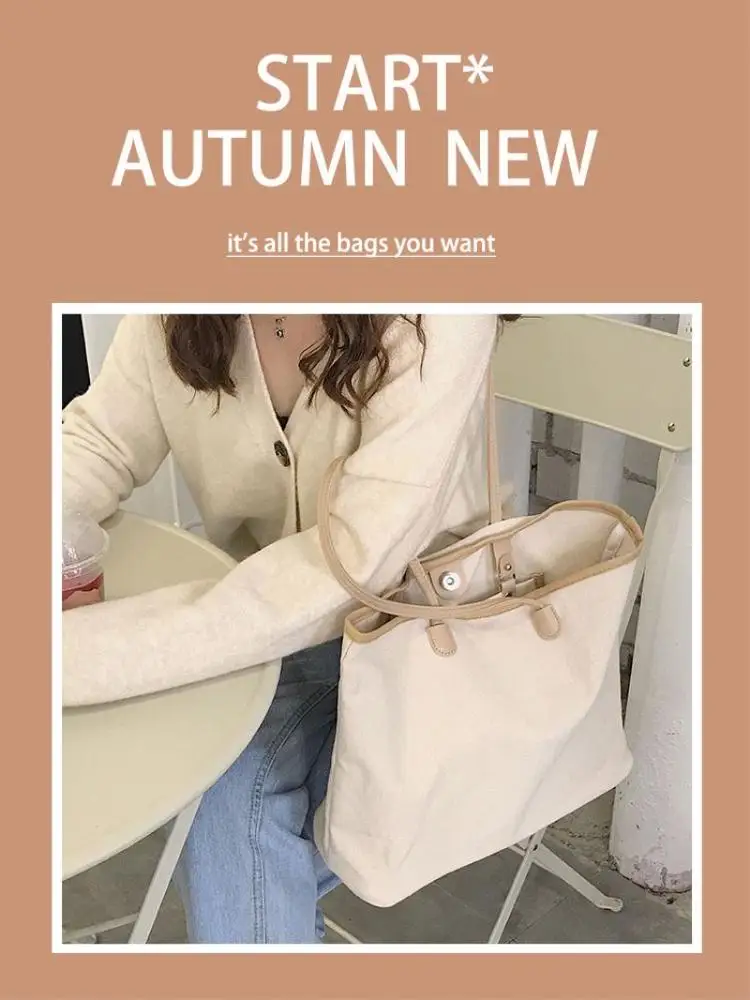 
Qetesh Wholesale Organic Cotton Custom Canvas Tote Shopping Bag 