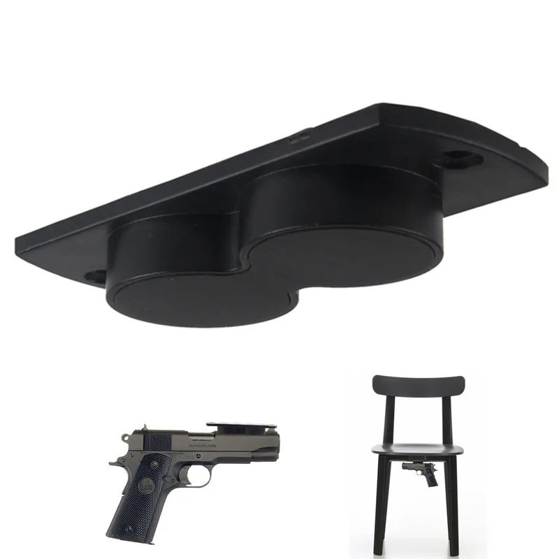 Concealed Gun Magnet Holster Magnetic gun Holder safe Organizer Pistol Car Gun Holster