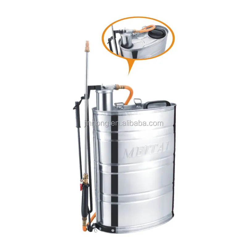 Agriculture Backpack Pest control spray machine 304 ss metal 16L Stainless steel knapsack sprayer