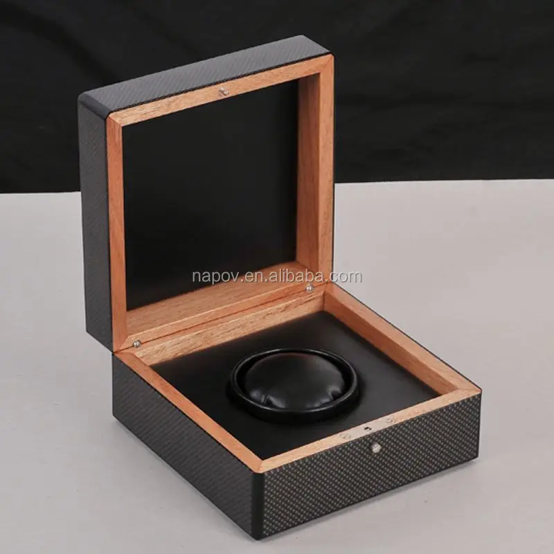 OEM deluxe carbon fibre material jewelry gift box /packaging box