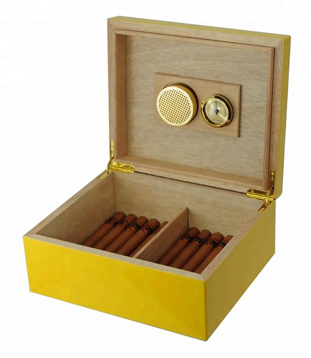 
Sonny 25 CT Cohiba Humidor Wooden Cigar Box With 1 Humidifier and 1 Hygrometer Wholesale Price In Stock 