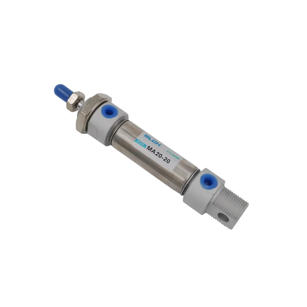 Made in china wholesale Pneumatic MA Series Stainless Steel Double acting aluminum air cylinder