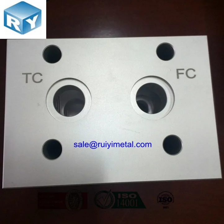 
customize cnc machining precision aluminum profile fabrication with anodized 