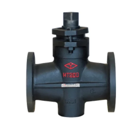 
cast iron Plug valve flange end brass plug pn10 X43W/T-10 