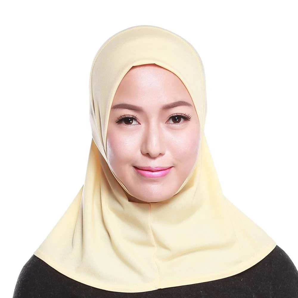 
Wholesale cheap price new style polyester dubai short scarf women sport mini hijab 