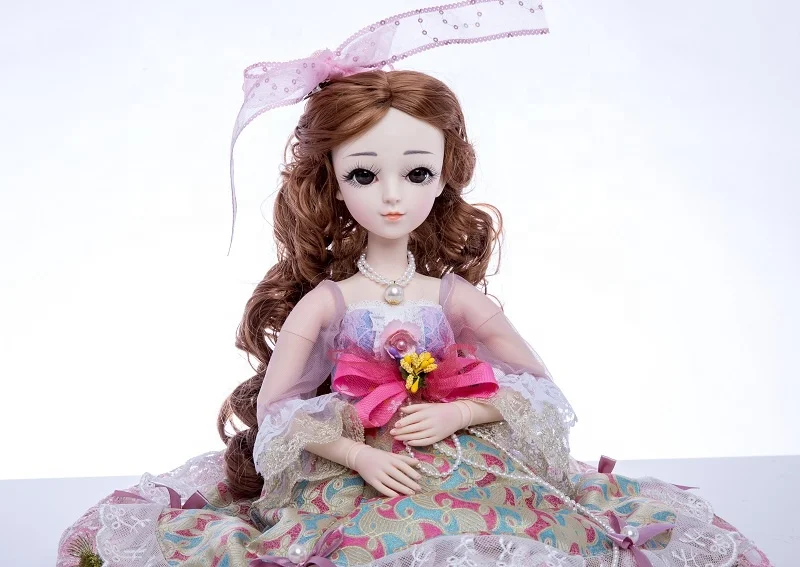 2019 new design 24 inches high quality beautiful BJD jointed vinyl BJD doll