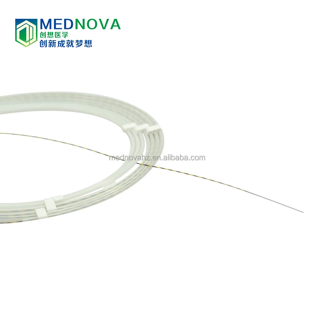 Medical Nitinol Zebra Guide Wire with PTFE Coated