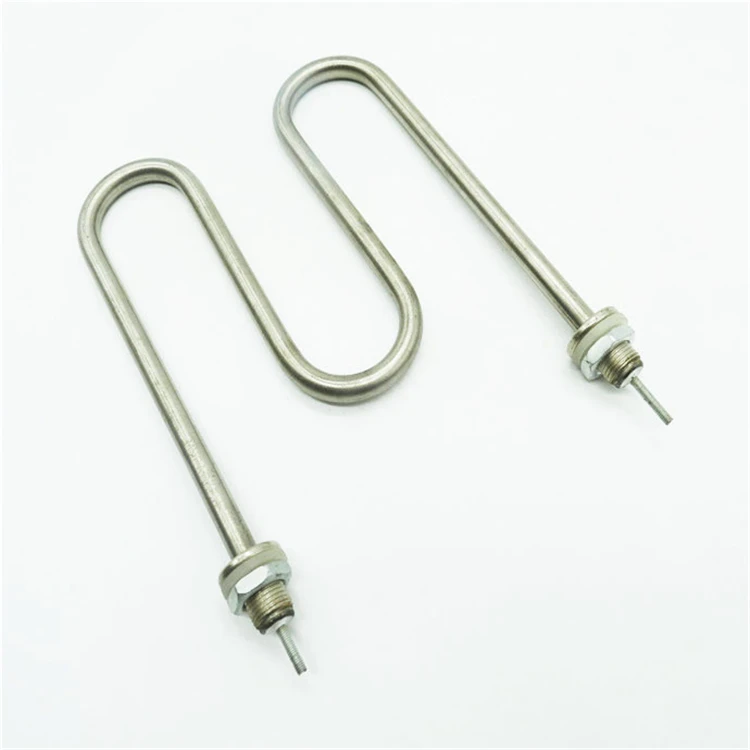W shape stainless steel tube heater tubular heating element for water tank