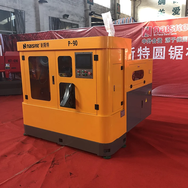 NST-P90 CE Certificate Flat Push Cutting Fully Automatic Control Circular Saw Machine