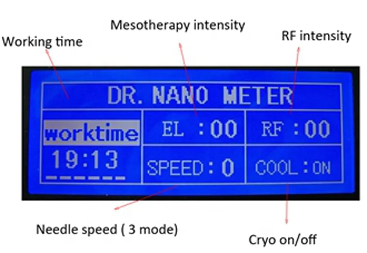  Домашний набор красоты 4 в 1 RF ручка Needleless мезотерапия