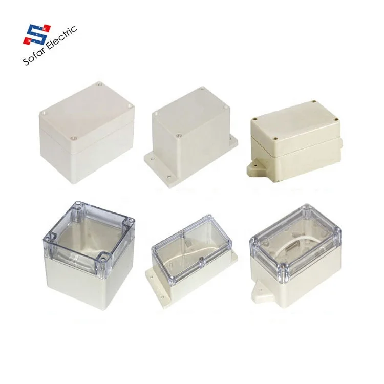 IP65/IP66/IP55 Plastic and Steel Electric Junction Box