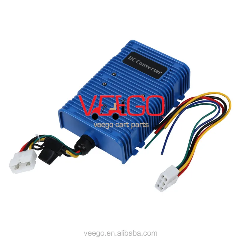 30 Amp Golf Cart Voltage Reducer (36v/48v to 12v) - 350 Watts Dual Power Source