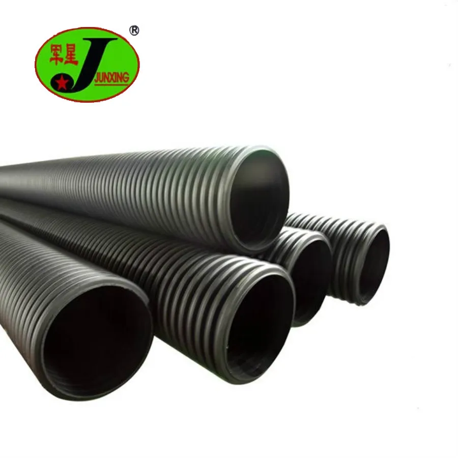 OEM оптовый поставщик труб из Новой Зеландии 500 мм гофрированная труба HDPE для сточных вод и дренажа шоссе
