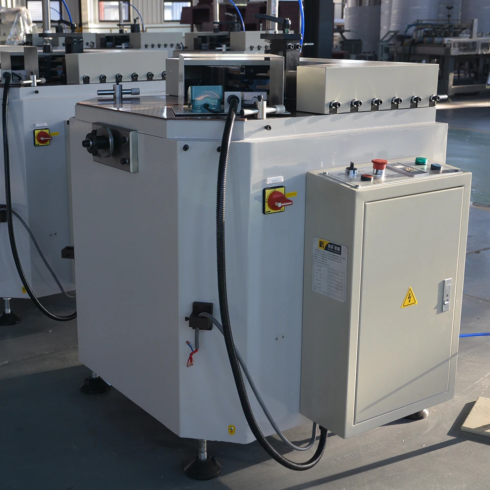 Single Head Corner Combining Machine/manual Crimping Machine/aluminum Window Making Machine Aluminum High Quality