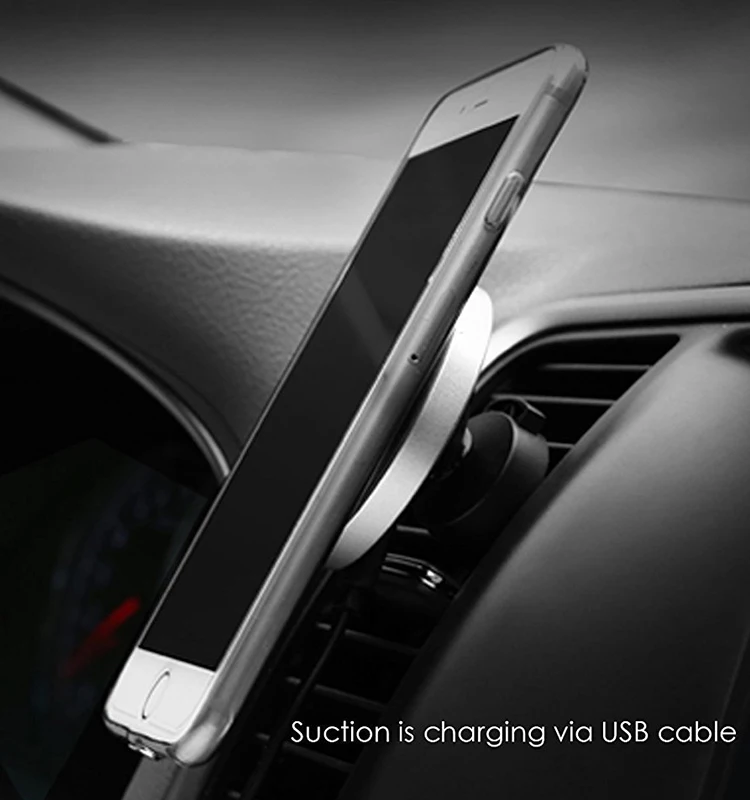 
Magnetic Phone Car Charger Holder Wireless Charger for iPhone XR XS MAX 