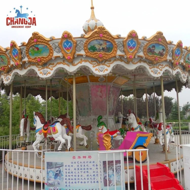 
Changda Rides !!! Electric Merry Go Round Indoor Merry-go-round Carousel For Sale 