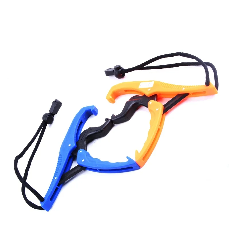 Fulljion  Floating Fish Grip Clamp Solid Color Multi-Purpose Outdoor Fishing Pliers Gripper Grabber Fishing Tool