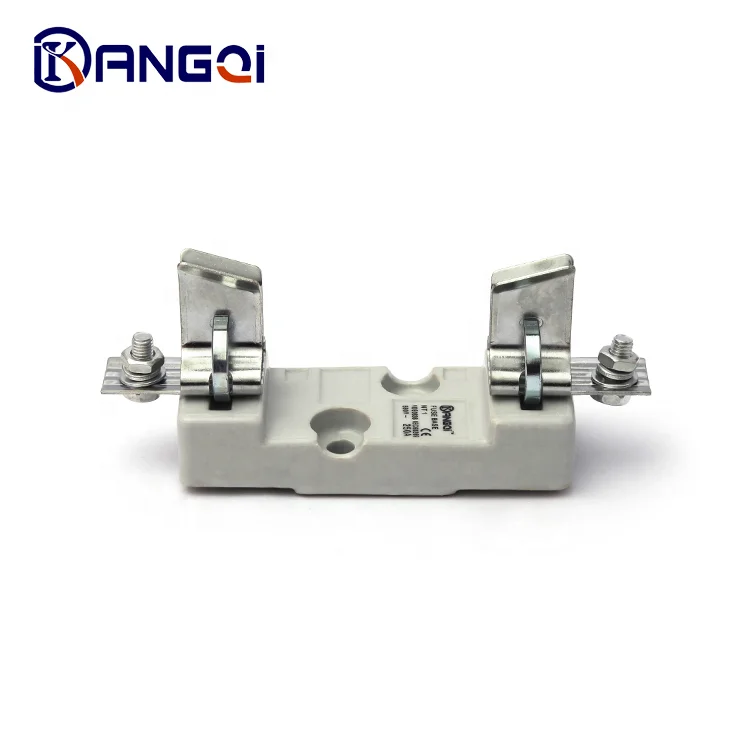 
HRC 250A blade fuse porcelain fuse holder NT1NH1 high Breaking Capacity and Low Voltage Usage ceramic fuse base 