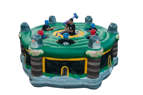Most Popular Giant Inflatable Human Whack A Mole Sport Game,Interactive Inflatable Whack Game For Party