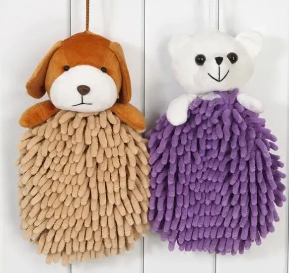 New Products Lovable Microfiber Super Soft Chenille Hangle Cleaning Cloth