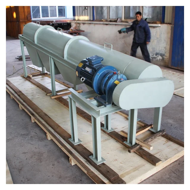 China Top Supplier sand and stone separating machine rotary drum trommel screen
