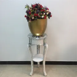 Wooden furniture home decor vases white single drawer flower stand chair