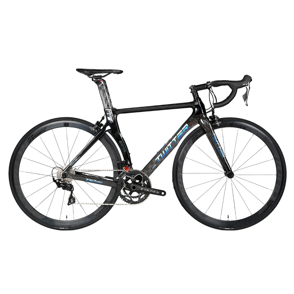 Newest bicycles grupos set 105 22 speed 700C Complete Aero racing carbon fiber road bike