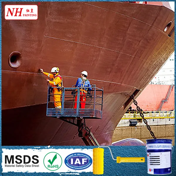 Marine epoxy paint boat