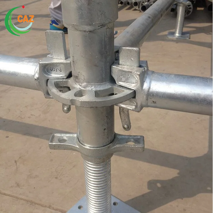 
European Standard Construction Ringlock System Facade Lahyer Scaffolding for Sale 