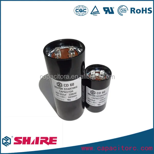 CD60 220V Motor Start Capacitors