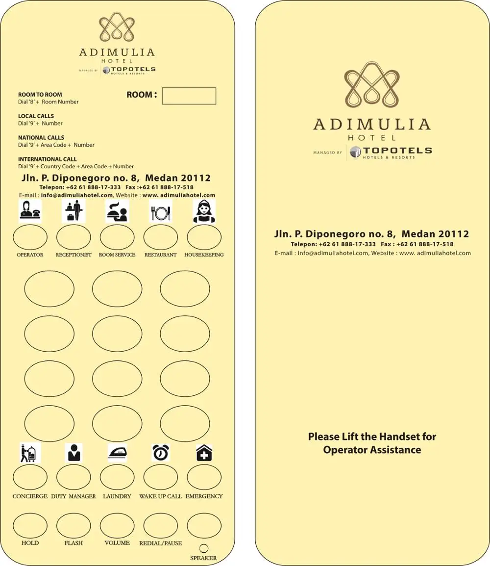 Professional hotel guestroom phone for star hotels