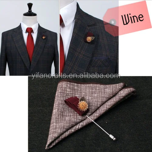 Daisy Metal Flower Boutonniere Brooch Corsage Lapel Pin Tuxedo Wedding Prom Suit