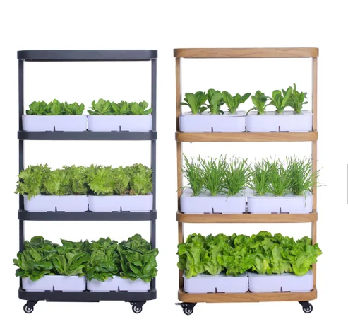 Indoor growing hydroponic system 120W vertical plant growing green environmentally friendly recycling system