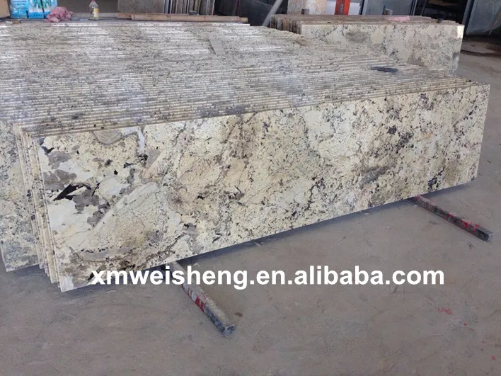 China rose white bianco antico imperial gold granite prefab kitchen countertops 3cm thick price