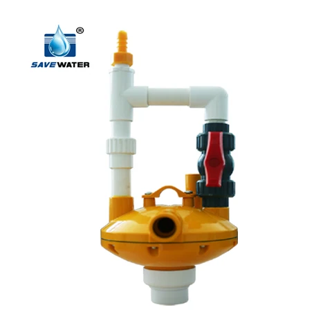 poultry house water pressure reducing valve nipple type water fountain