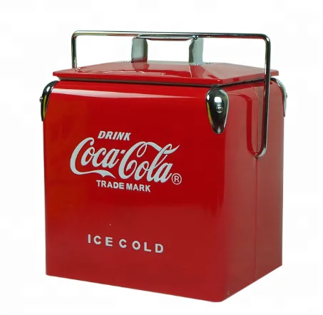 new product ideas classic metal cooler box with bottle opener