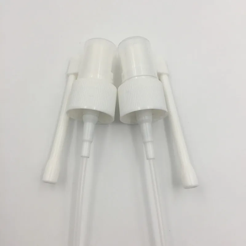 18/410 20/410 Medical Grade Plastic Nasal Rotation Spray Bottle Fine Mist Sprayer, Spray pump with long nozzle