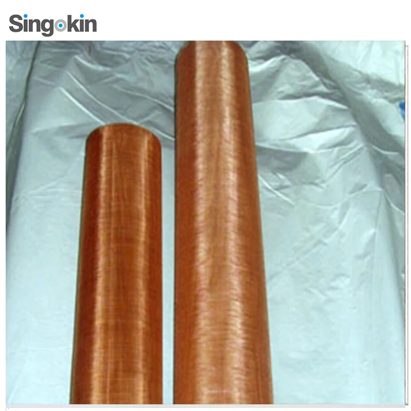 Торговли обеспечение медь Braied сетки медь тонкой микро экран сплетенная сетка Бесплатная