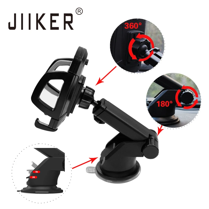 Best Seller 360 Universal Telescopic Mobile Car Phone Holder In China