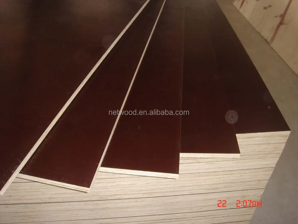 6-25mm thick melamine glue marine plywood board