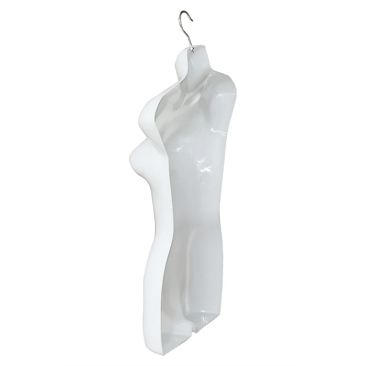 Halfing plastic display mode hanging mannequin