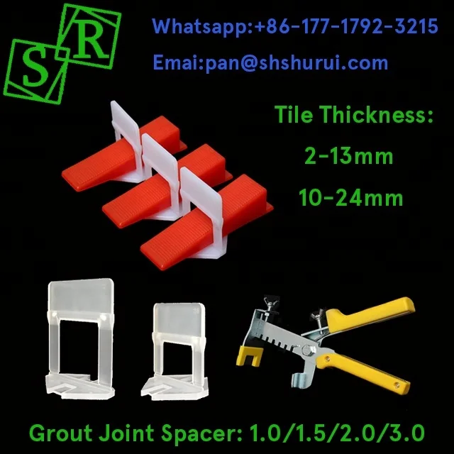 Floor Tile Leveling System/ceramic Leveling Or Leveler And Install Tools Or Pliers/lippage Leveling Spacer Wedge And Clips