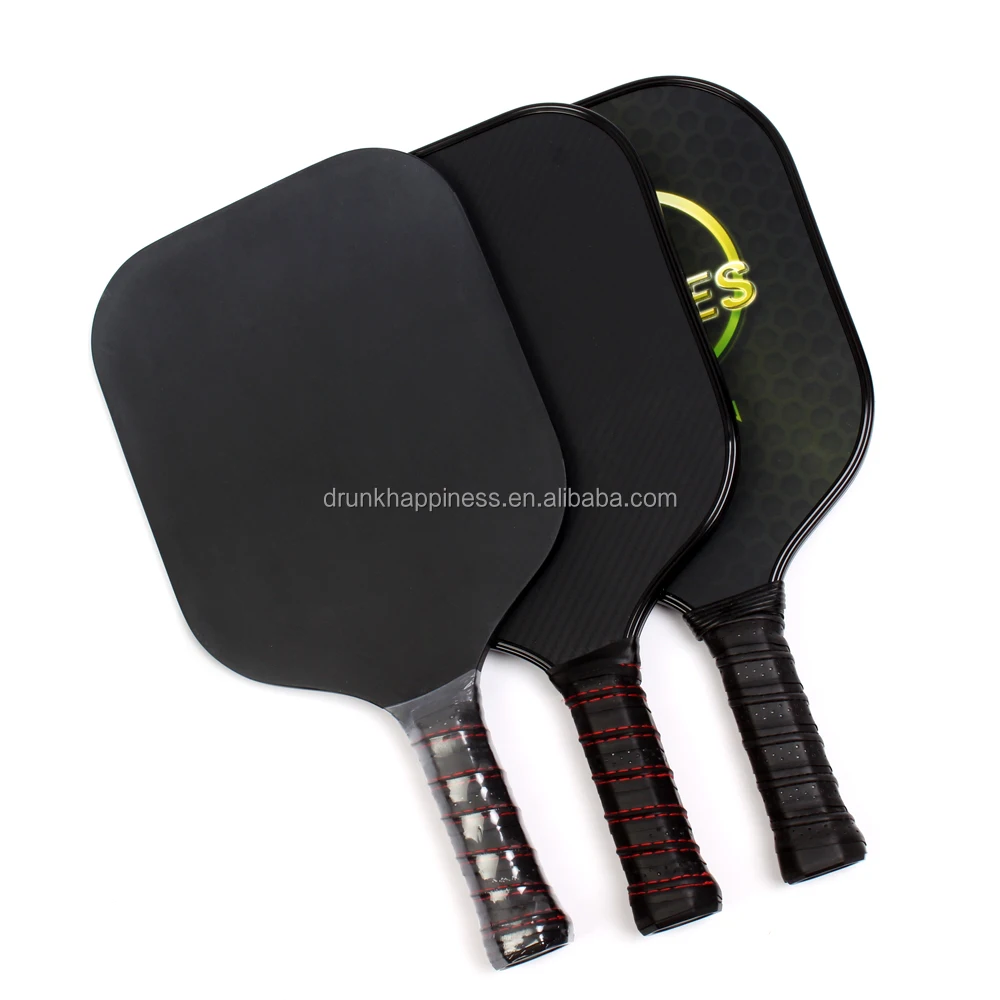 USAPA Standard Customized Graphite Pickleball Paddle Set with RUBBER Edge( 1 paddle + 1 Paddle Cover)