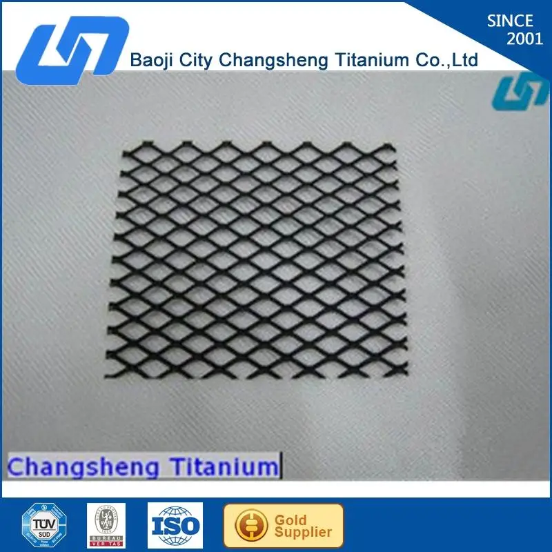 Titanium anode plate