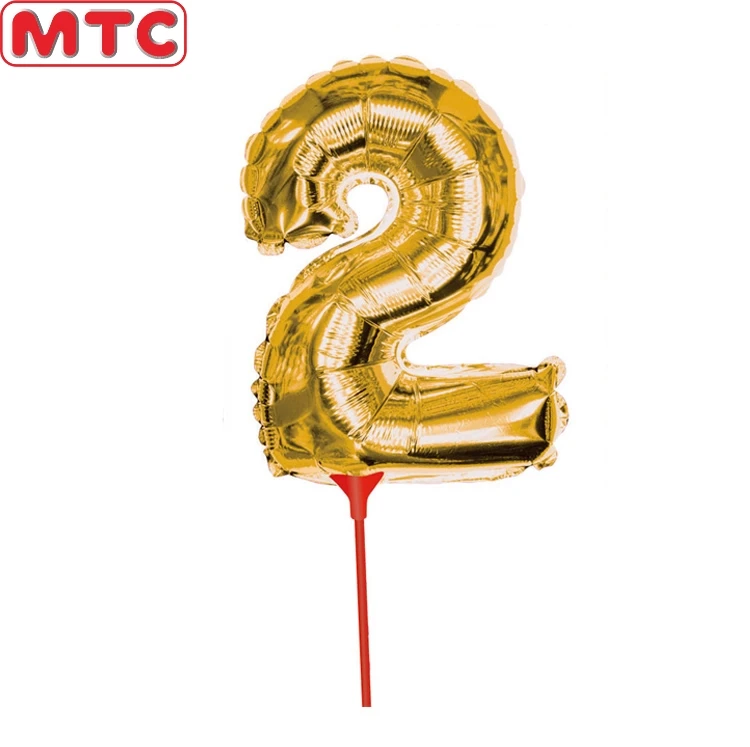 
Mini Silver/gold Alphabet Letter Mylar Balloon, Mini Silver/gold Number Mylar Balloon,Stick Balloon 