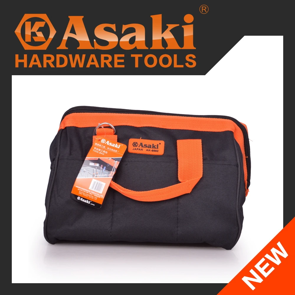 ASAKI AK-9992 High Quality 600D Oxford Fabric Puncture Proof Electrician Tool Bag Storage Organizer Multi Tools Repairing Bag