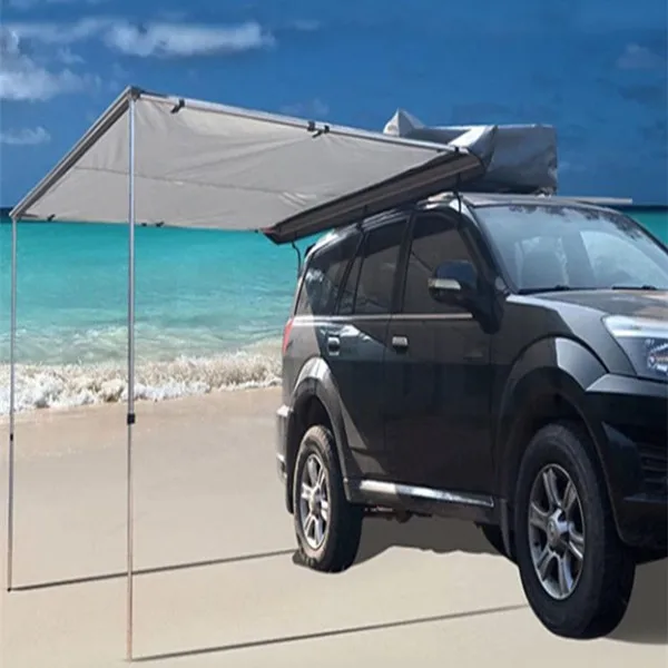 Factory Supply Car Side Awning SUV side tent durable fabric awning tent