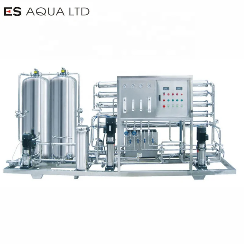 Двухступенчатая система очистки воды RO 2000LPH/машина для очистки минеральной воды/машина для очистки питьевой воды RO